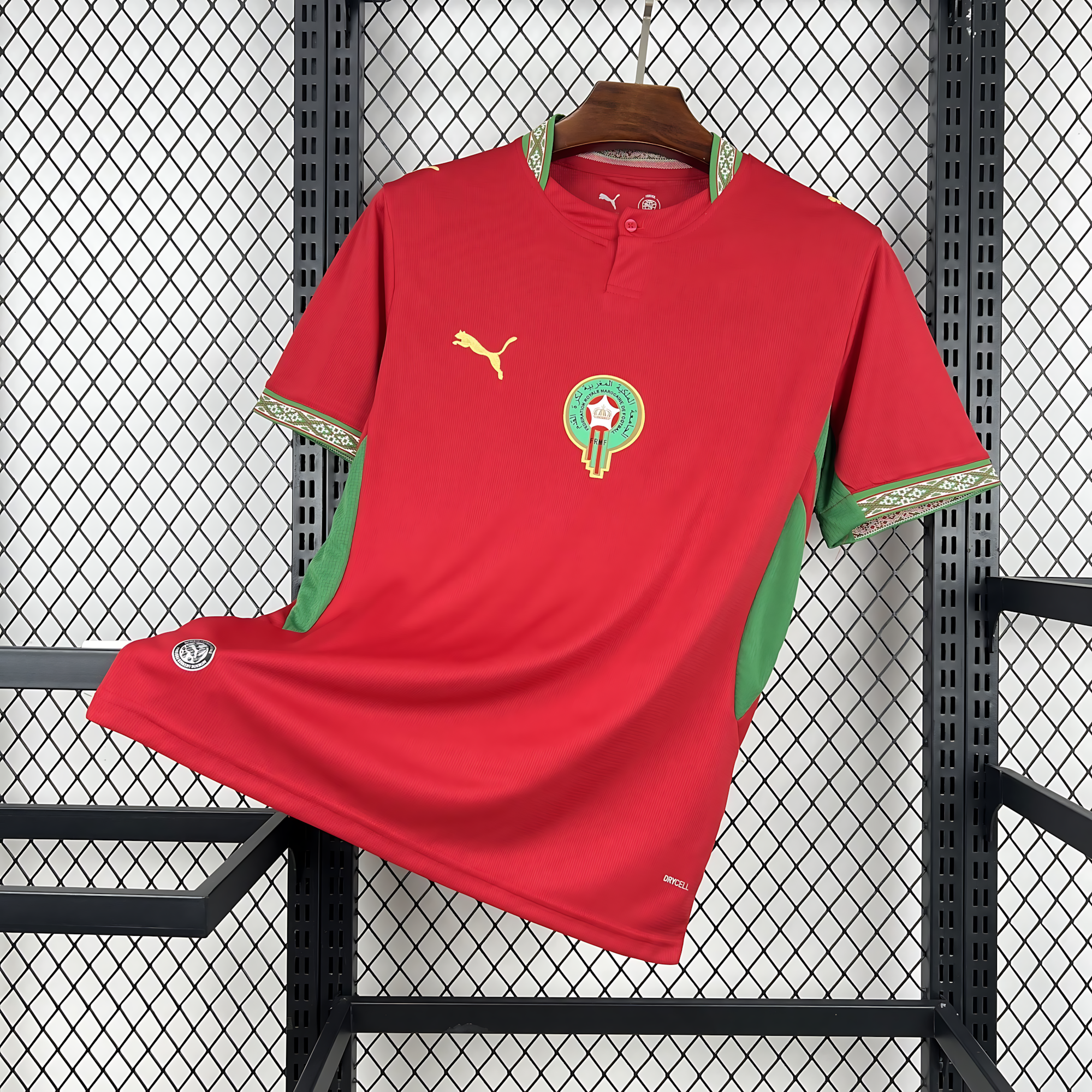 2026 Morocco National Team Home Fan Edition Short-Sleeve Soccer Jersey World Cup