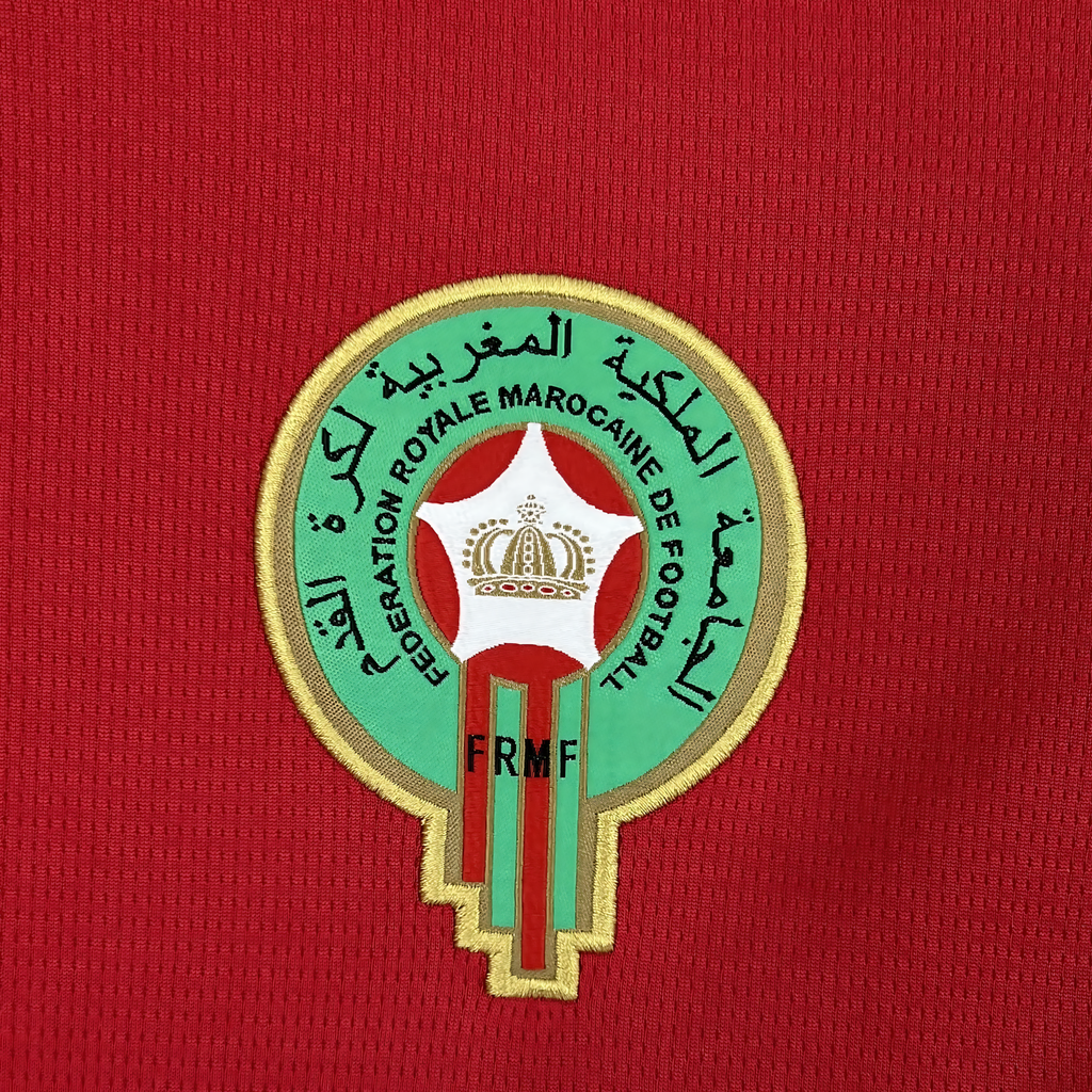 2026 Morocco National Team Home Fan Edition Short-Sleeve Soccer Jersey World Cup