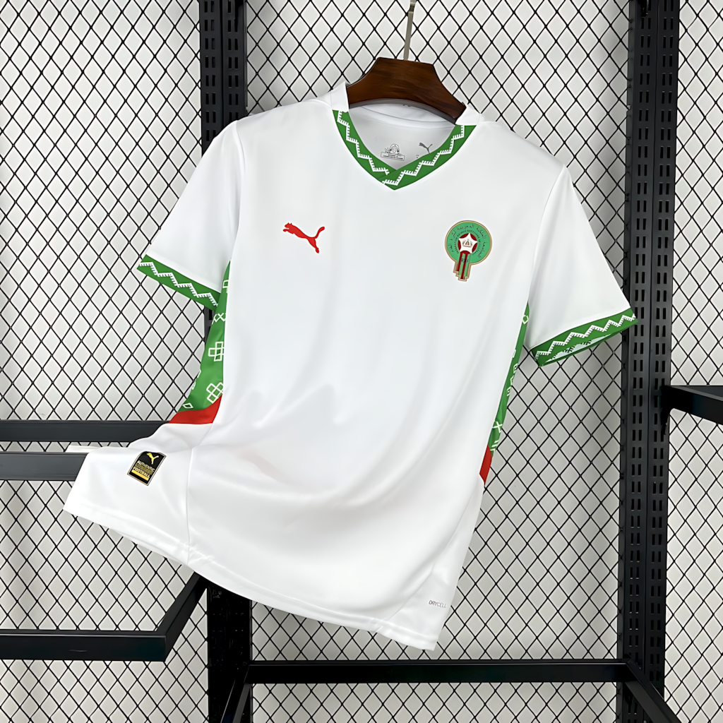Officially Licensed Morocco Away Jersey for the 2026 World Cup