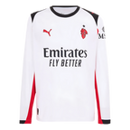 AC Milan 2025-2026 Season Away Long Sleeve Soccer Jersey, Official Apparel