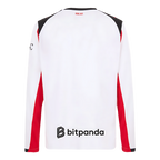 AC Milan 2025-2026 Season Away Long Sleeve Soccer Jersey, Official Apparel