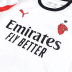 AC Milan 2025-2026 Season Away Long Sleeve Soccer Jersey, Official Apparel