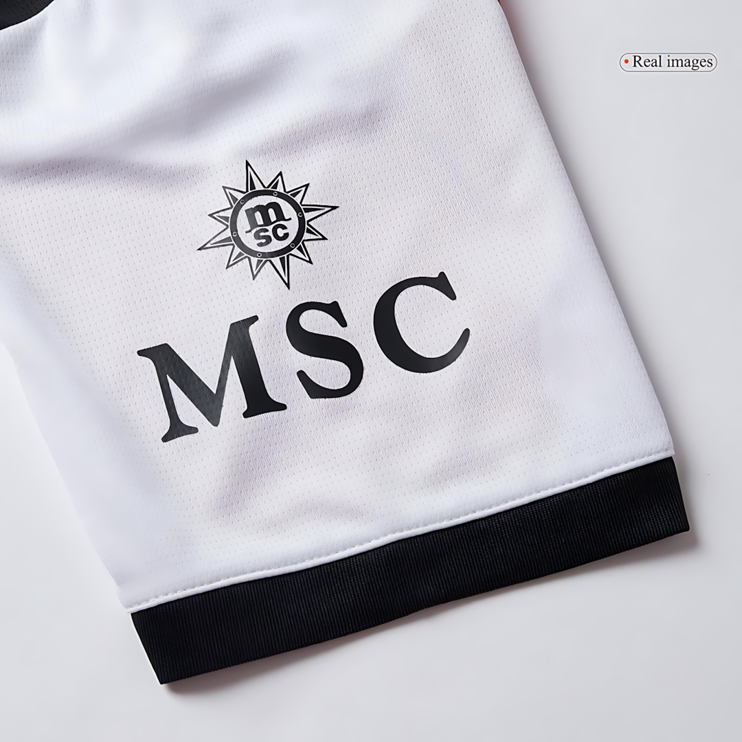 AC Milan Away Short Set, Official Apparel 2025-2026 Season