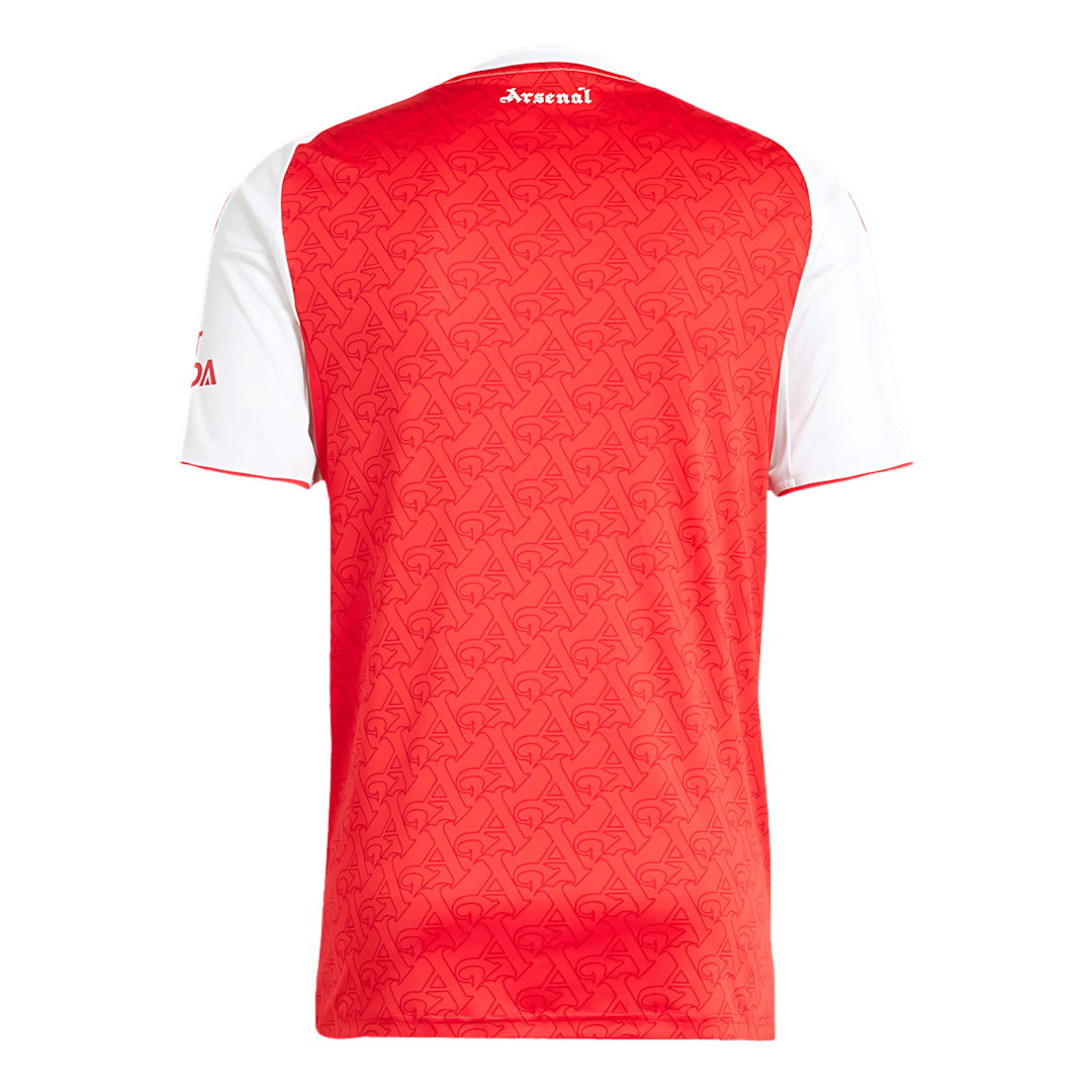 Arsenal Red & White Away Soccer Jersey 2025-2026 Season