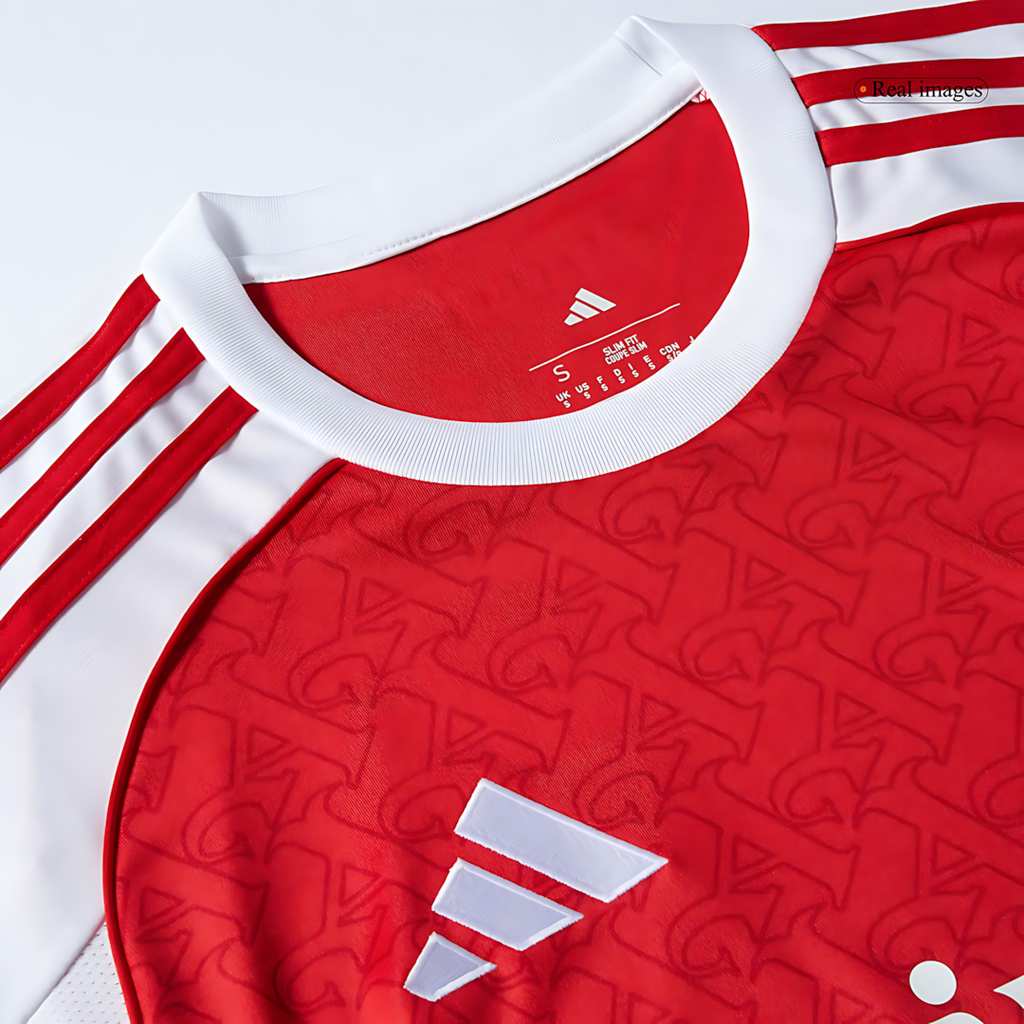 Arsenal Red & White Away Soccer Jersey 2025-2026 Season