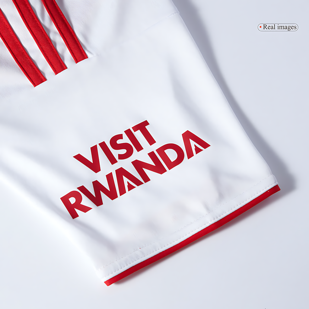 Arsenal Red & White Away Soccer Jersey 2025-2026 Season