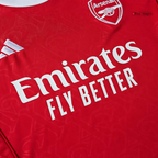 Arsenal 2025-2026 Season Away Red & White Short Football Kit, Official Apparel