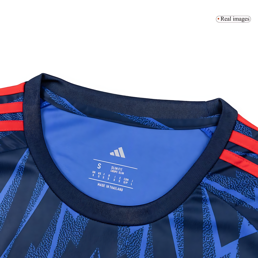 Arsenal 2025-2026 Season Home Blue Long Sleeve Soccer Jersey, Official Apparel