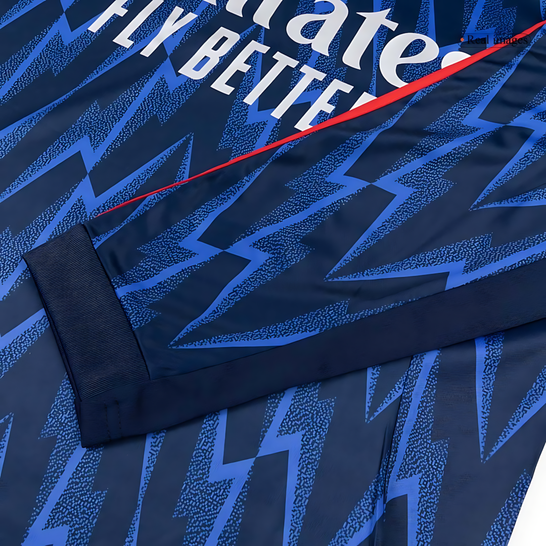 Arsenal 2025-2026 Season Home Blue Long Sleeve Soccer Jersey, Official Apparel
