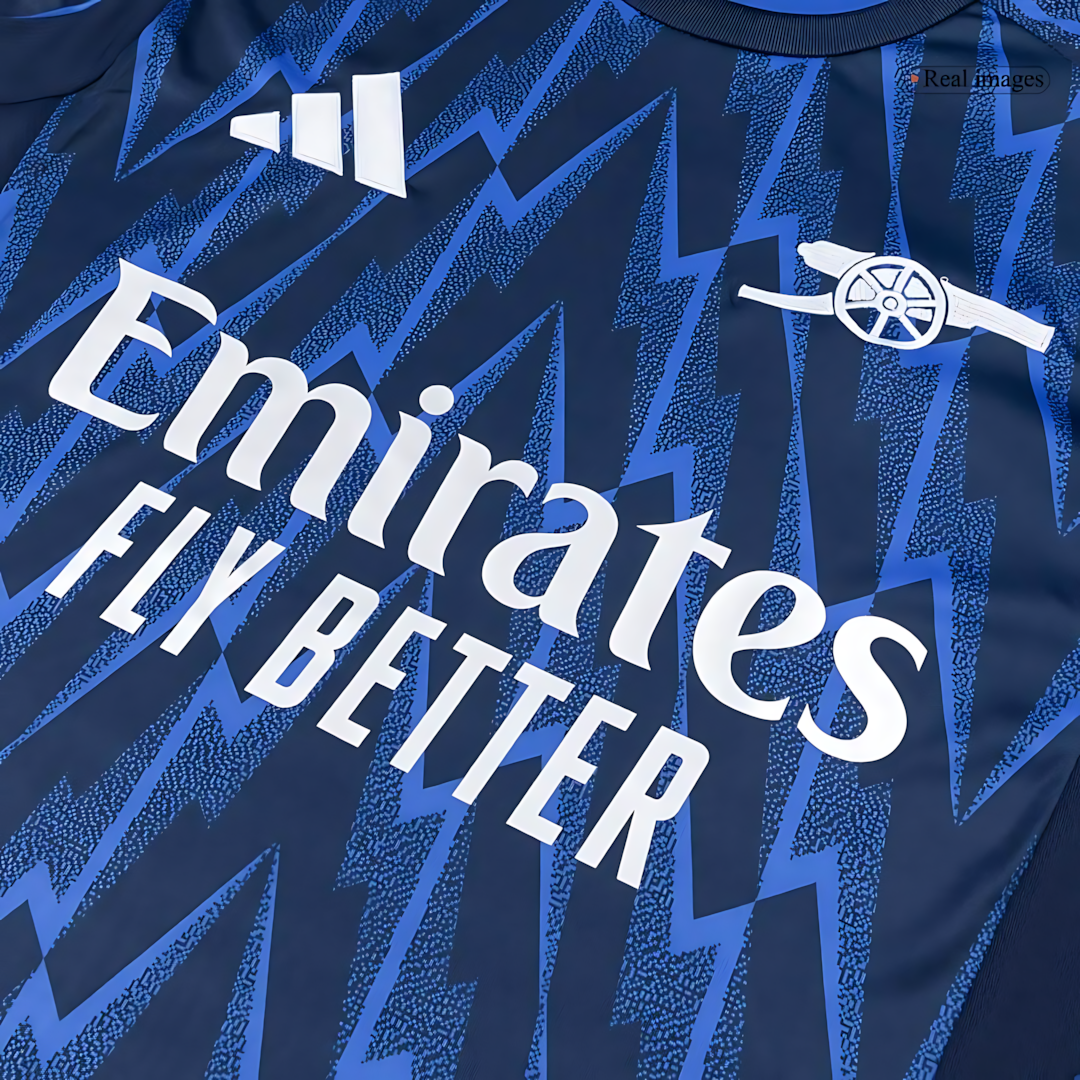 Arsenal 2025-2026 Season Home Blue Long Sleeve Soccer Jersey, Official Apparel