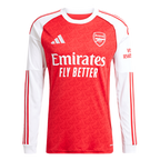 Arsenal 2025-2026 Season Home Long Sleeve Soccer Jersey, Official Apparel