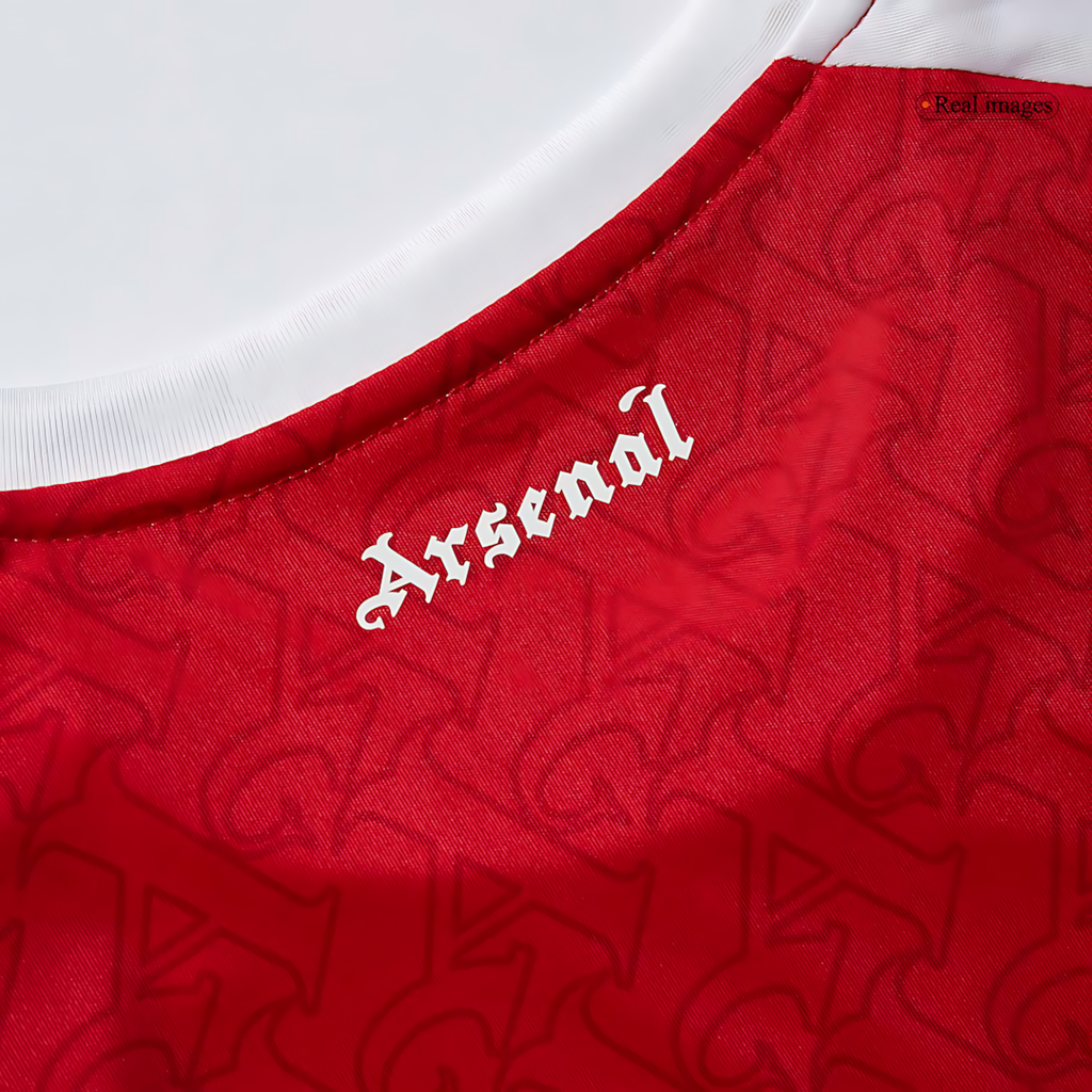 Arsenal 2025-2026 Season Home Long Sleeve Soccer Jersey, Official Apparel