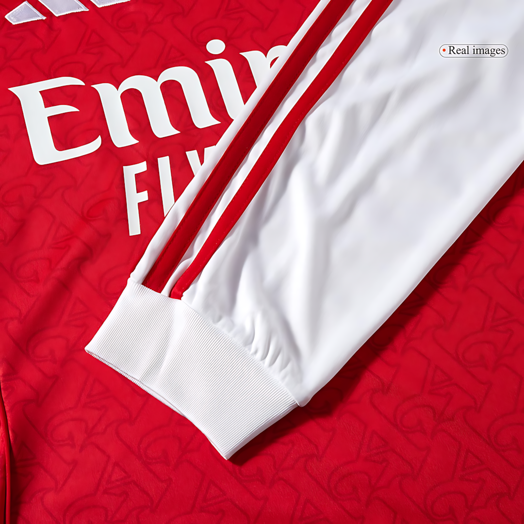 Arsenal 2025-2026 Season Home Long Sleeve Soccer Jersey, Official Apparel