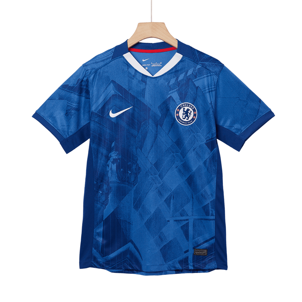 Chelsea 2025-2026 Season Home Blue Short Sleeve Official Soccer Jersey