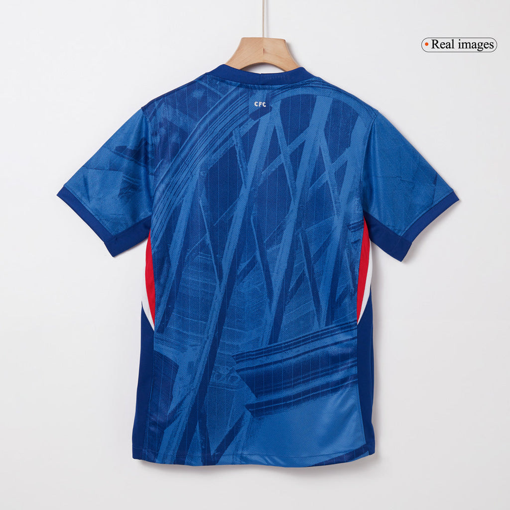 Chelsea 2025-2026 Season Home Blue Short Sleeve Official Soccer Jersey