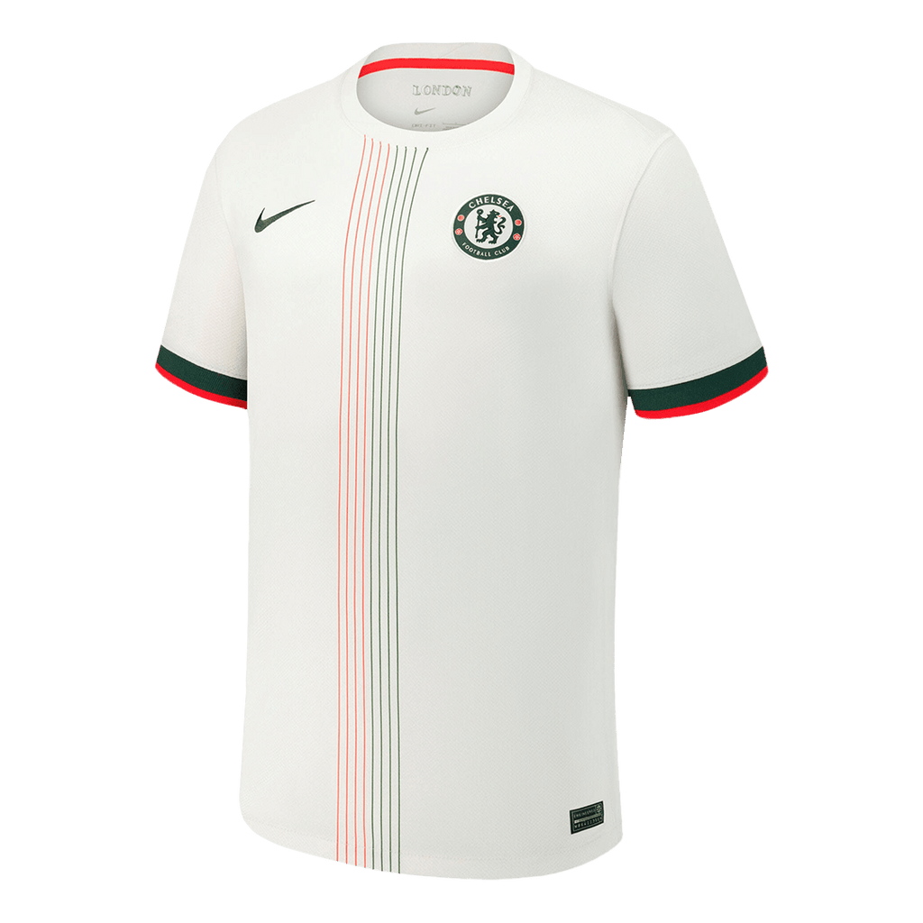 Chelsea 2025-2026 Season Away White Short Sleeve Soccer Jersey