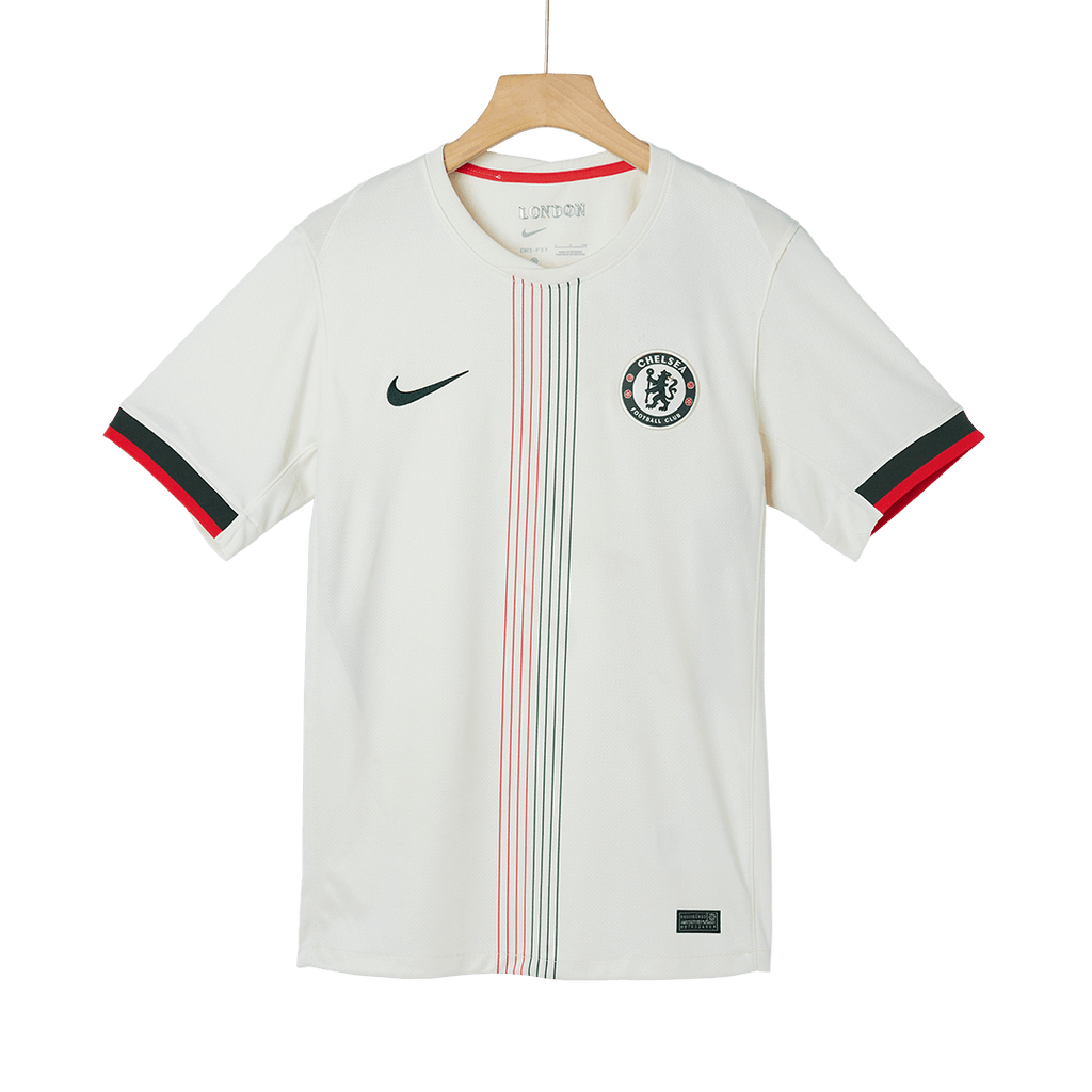 Chelsea 2025-2026 Season Away White Short Sleeve Soccer Jersey