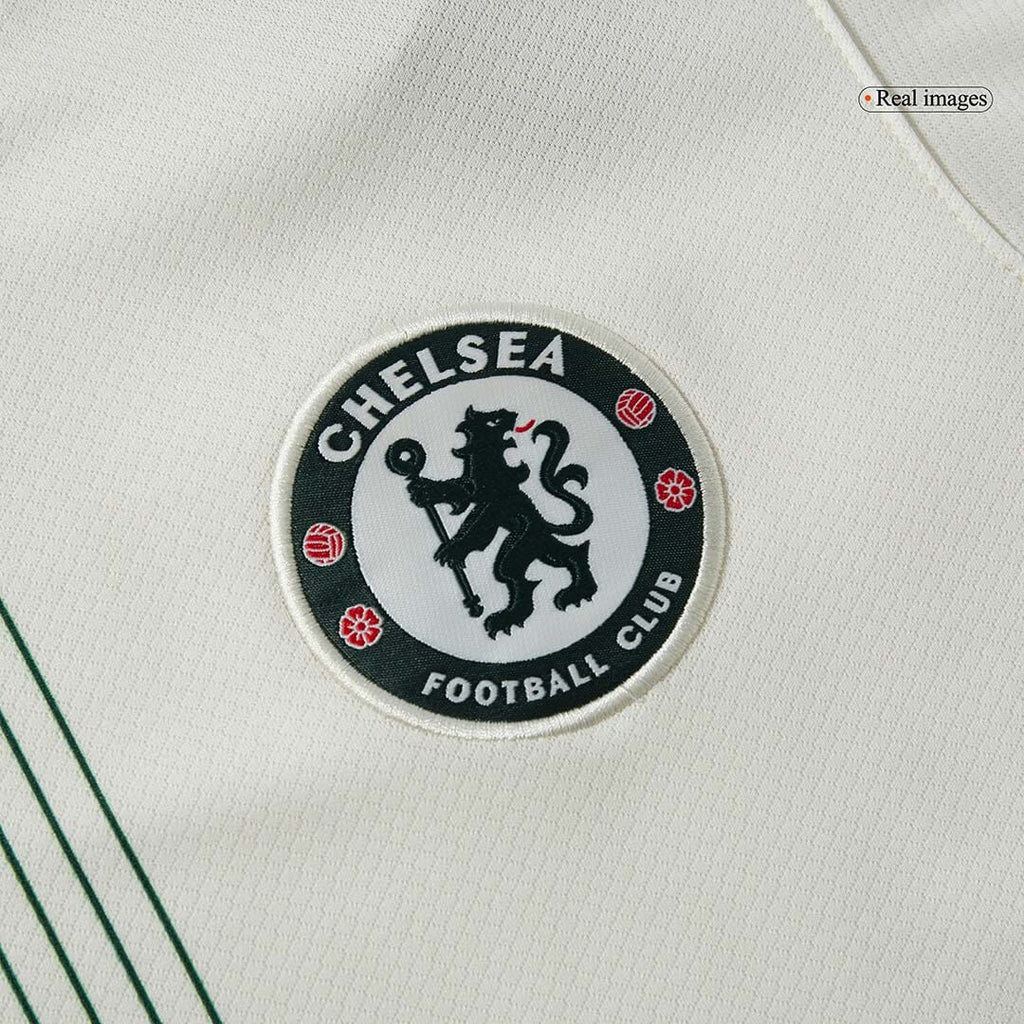 Chelsea 2025-2026 Season Away White Short Sleeve Soccer Jersey