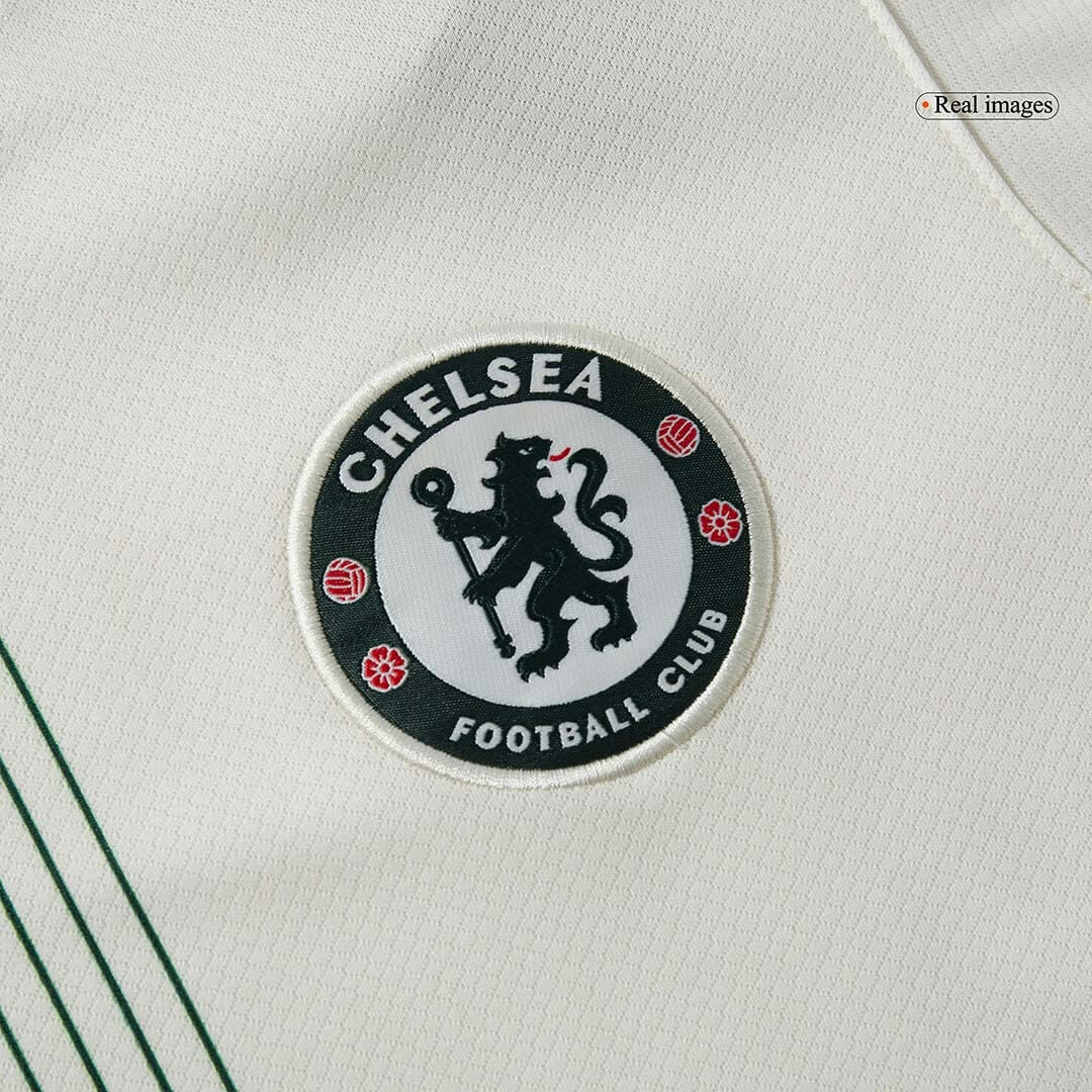 Chelsea 2025-2026 Season Away White Short Sleeve Soccer Jersey