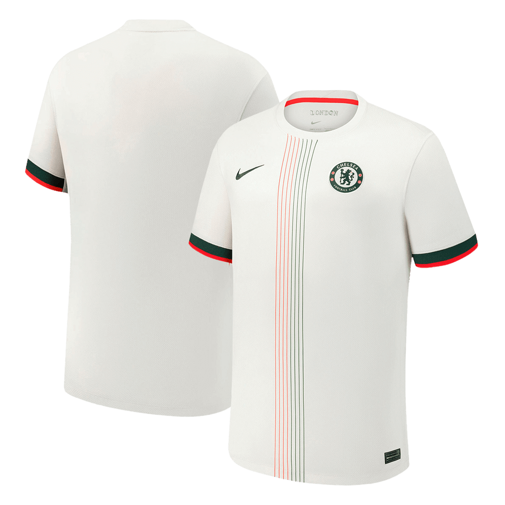 Chelsea 2025-2026 Season Away White Short Sleeve Soccer Jersey