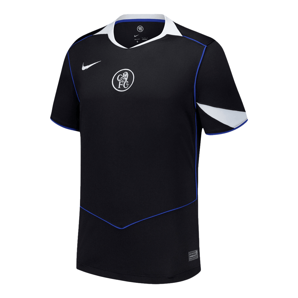 Chelsea Black Short Sleeve Official Jersey 2025-2026 Season