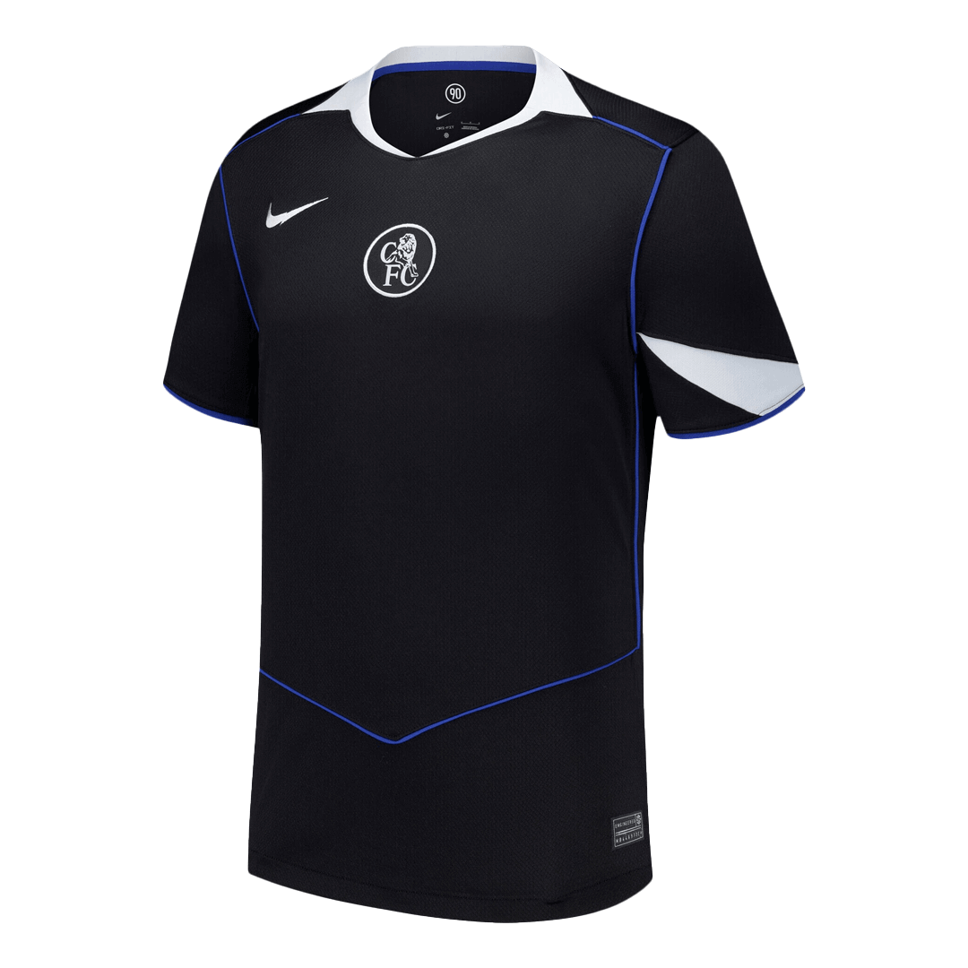 Chelsea Black Short Sleeve Official Jersey 2025-2026 Season