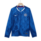 Chelsea Blue Long Sleeve Official Soccer Jersey 2025-2026 Season