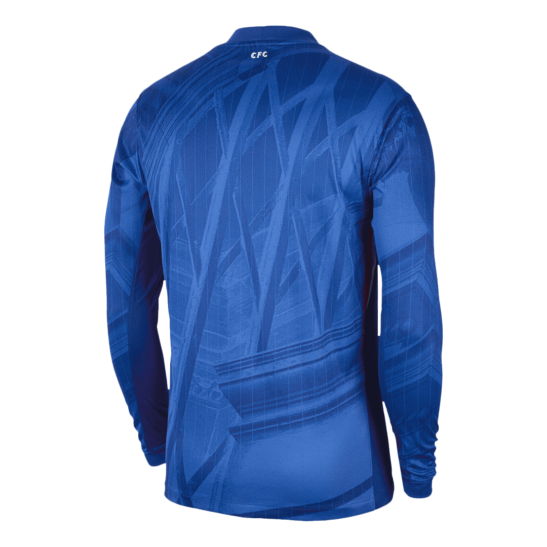 Chelsea Blue Long Sleeve Official Soccer Jersey 2025-2026 Season