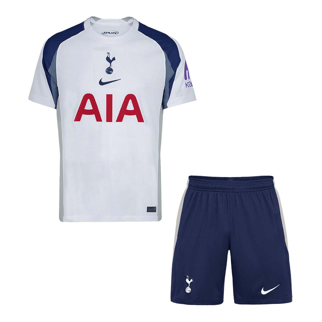 Tottenham Hotspur 2025-2026 Season Home Short Sleeve Kit - Jersey + Shorts