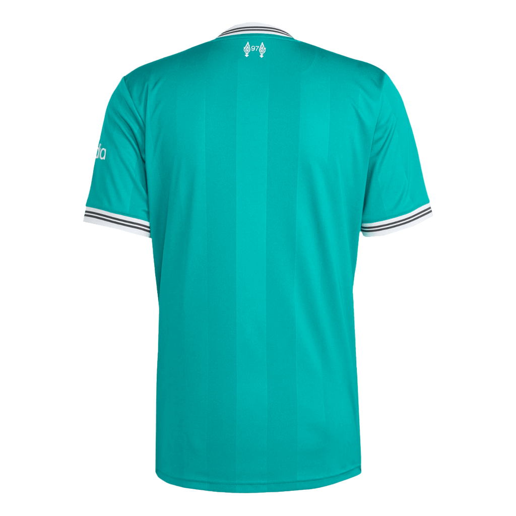 Liverpool 2025-2026 Third Away Green Football Jersey, Unisex