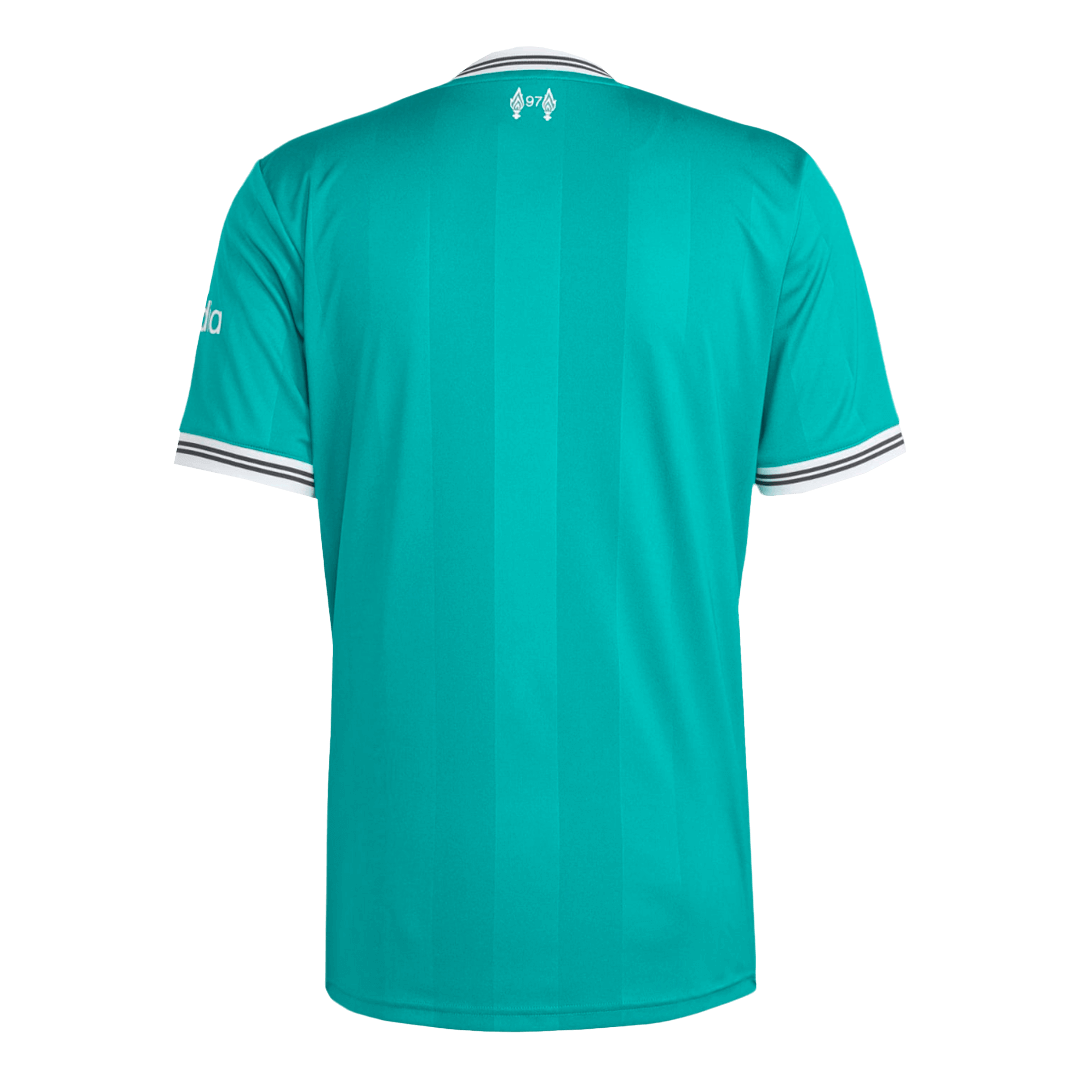 Liverpool 2025-2026 Third Away Green Football Jersey, Unisex