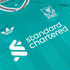Liverpool 2025-2026 Third Away Green Football Jersey, Unisex