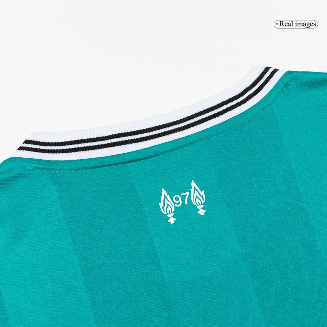 Liverpool 2025-2026 Third Away Green Football Jersey, Unisex