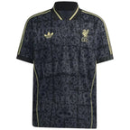 2025-2026 Liverpool Special Edition Player Version Football Jersey, Black and Gold Colorway