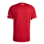 Liverpool Home Red Football Jersey 2025-2026, Classic Red and White Colorway