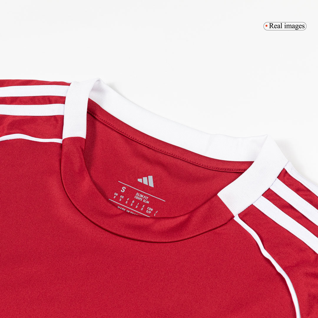 Liverpool Home Red Football Jersey 2025-2026, Classic Red and White Colorway