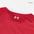 Liverpool Home Red Football Jersey 2025-2026, Classic Red and White Colorway