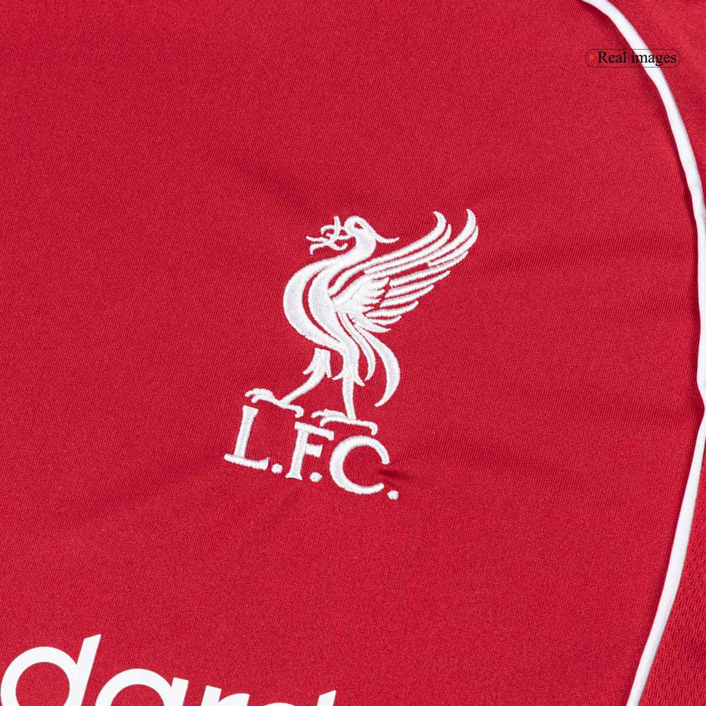 Liverpool Home Red Football Jersey 2025-2026, Classic Red and White Colorway