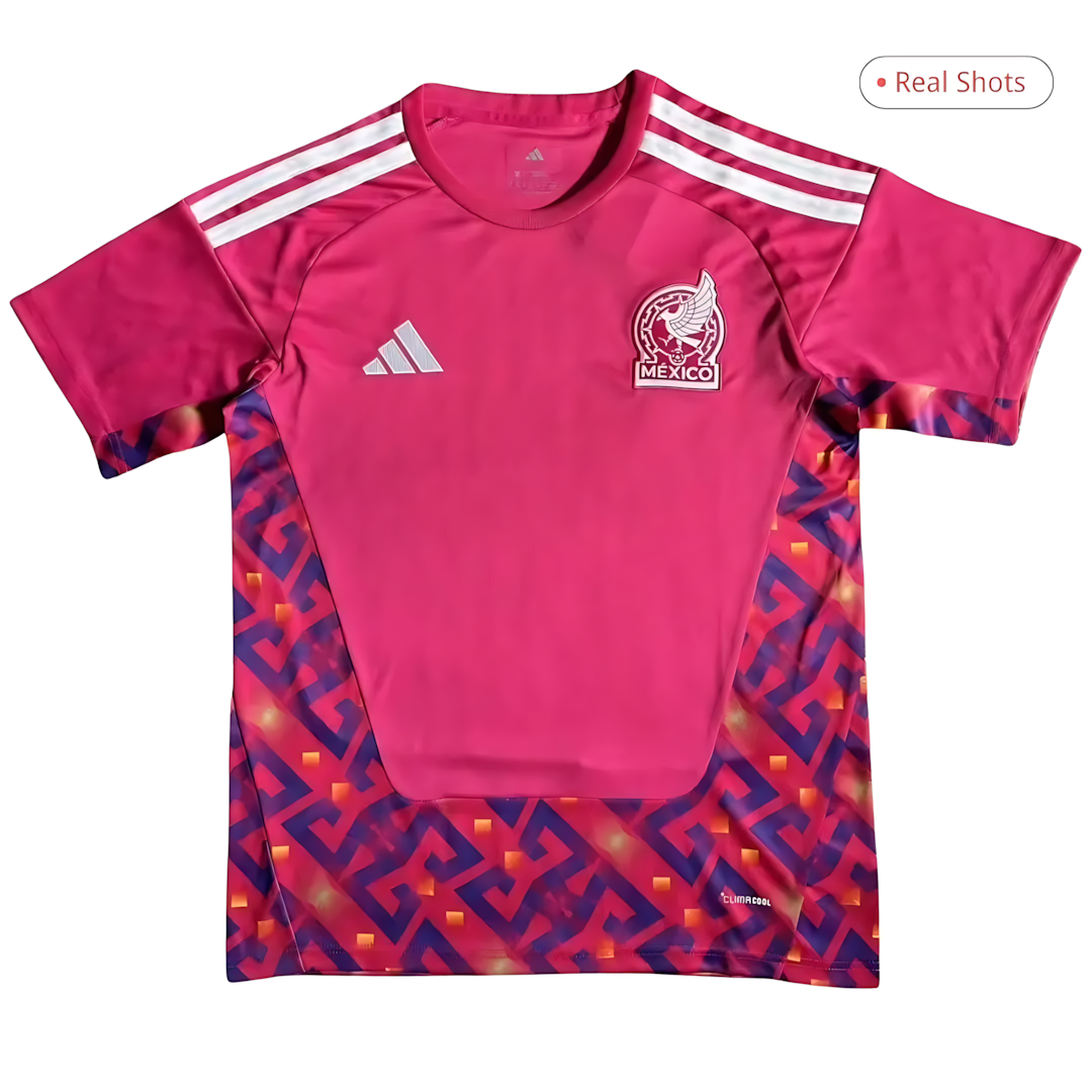 Mexico 2026 World Cup Goalkeeper Shirt – Pink