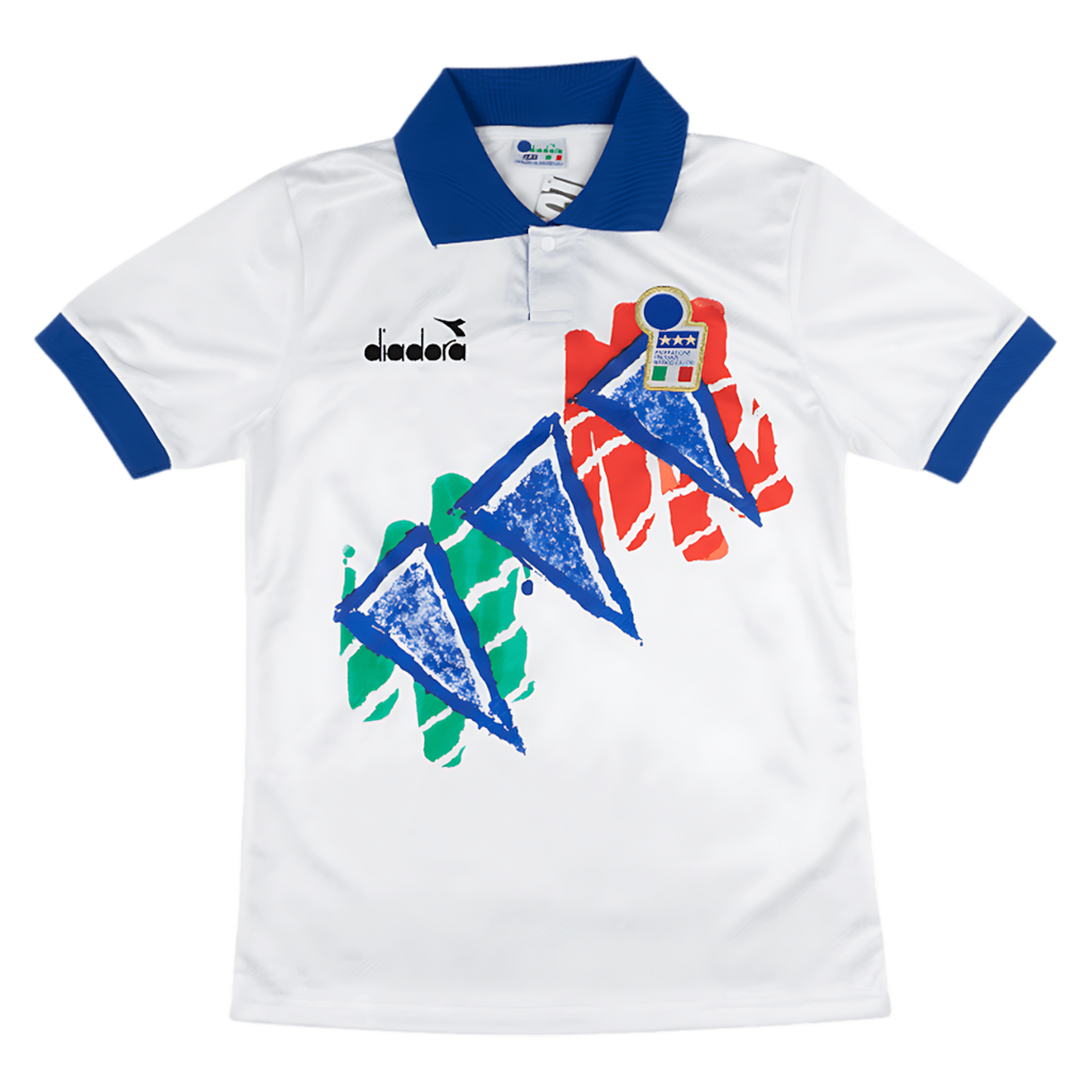 1994 Golden Generation Season Italy National Team Home Retro Training Football Jersey
