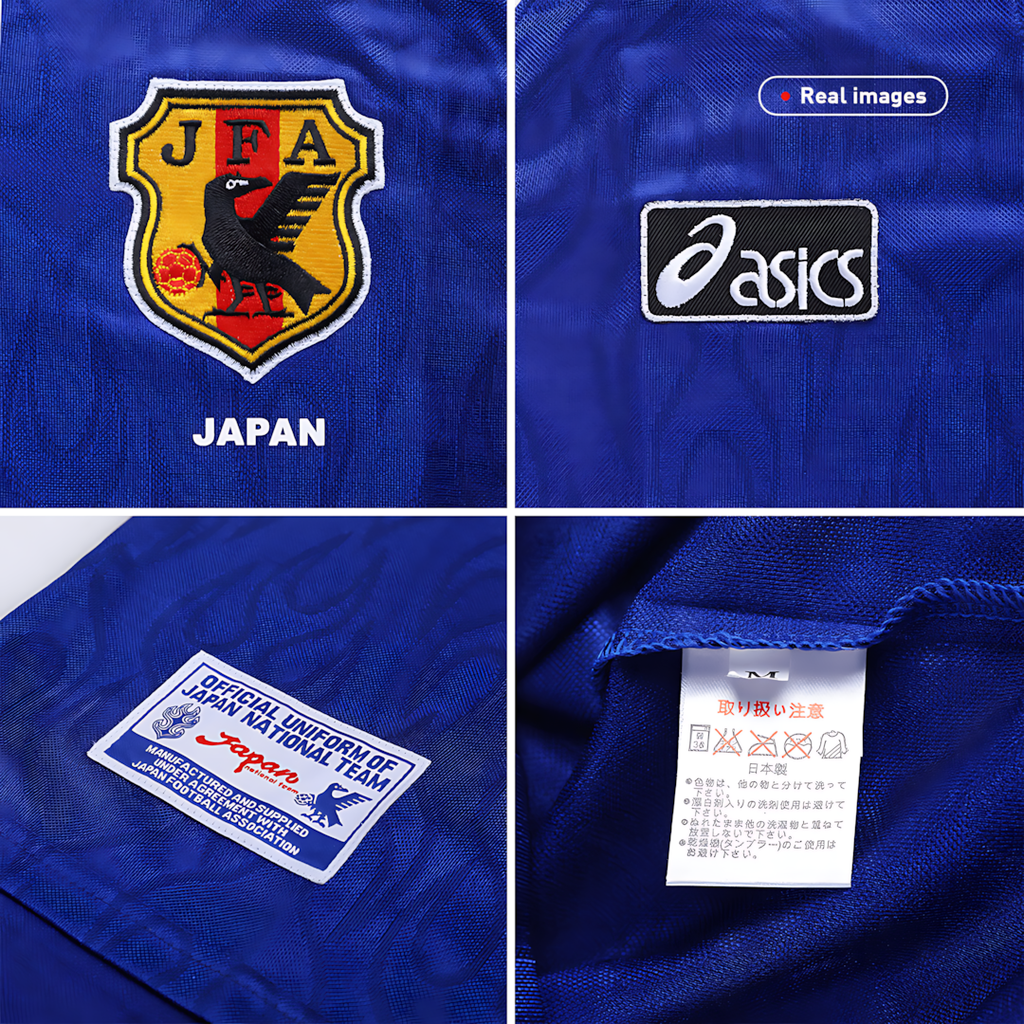 Japan Retro Soccer Jersey Home Custom Shirt 1998