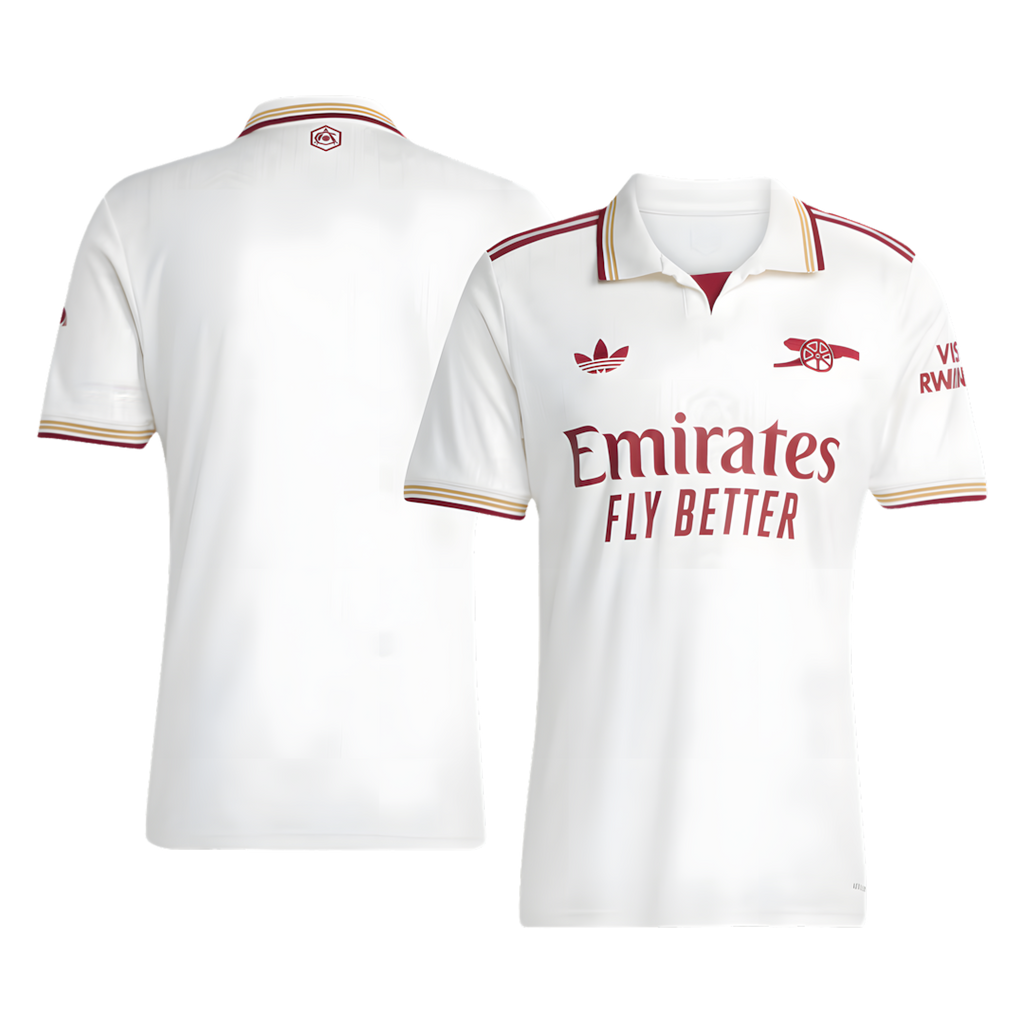 Arsenal 2025-2026 Third Away Short Sleeve Football Jersey, Fan Version