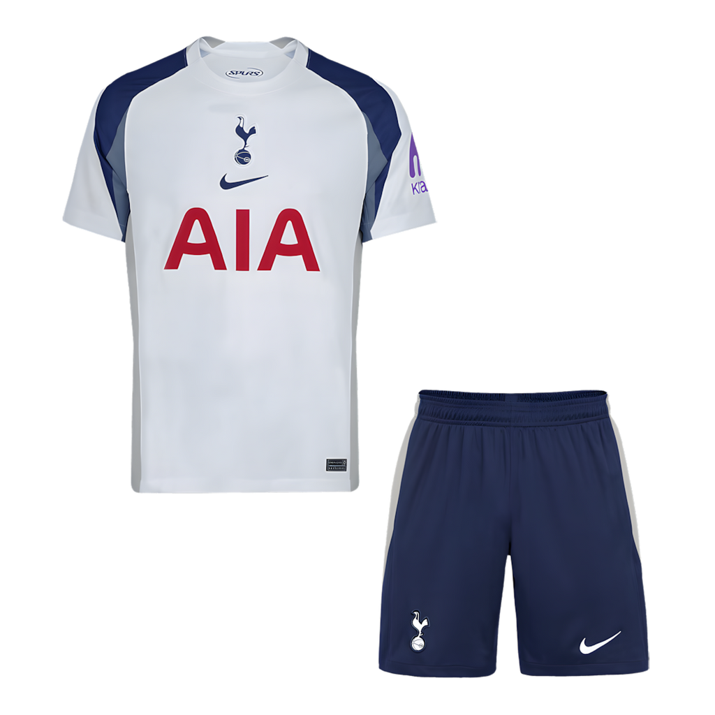 2025-2026 Season Tottenham Hotspur Home Jersey Set (Jersey + Shorts)