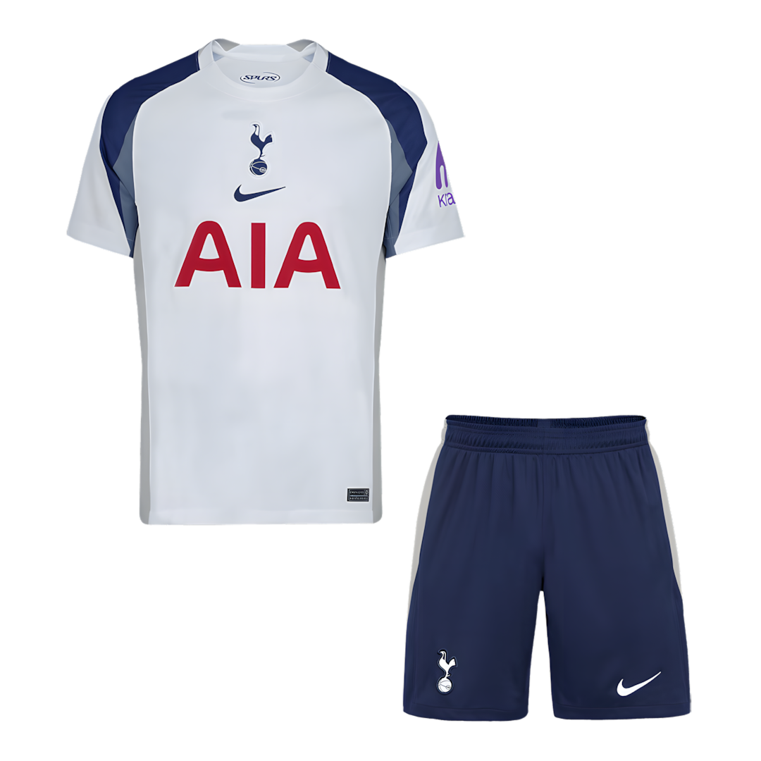 2025-2026 Season Tottenham Hotspur Home Jersey Set (Jersey + Shorts)