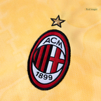 AC Milan 2025-26 Third Away Yellow Football Jersey, Fan Version