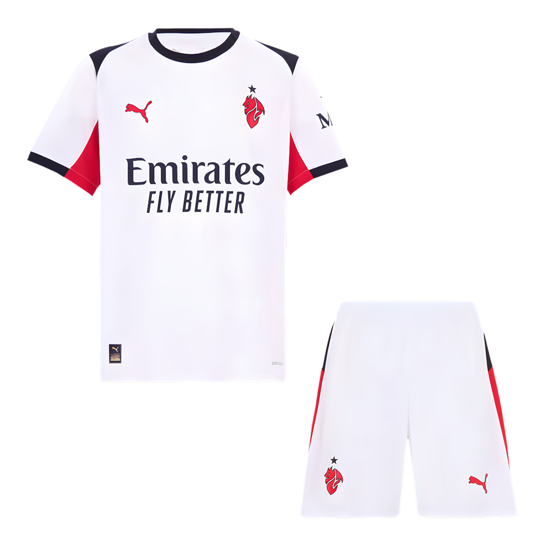 AC Milan Away Soccer Jersey 25-26 (Jersey+Shorts+)