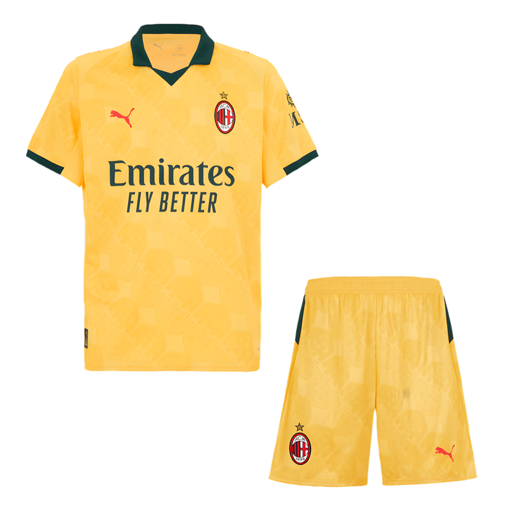 AC Milan Third Away Kit Jersey Shorts 2025-2026