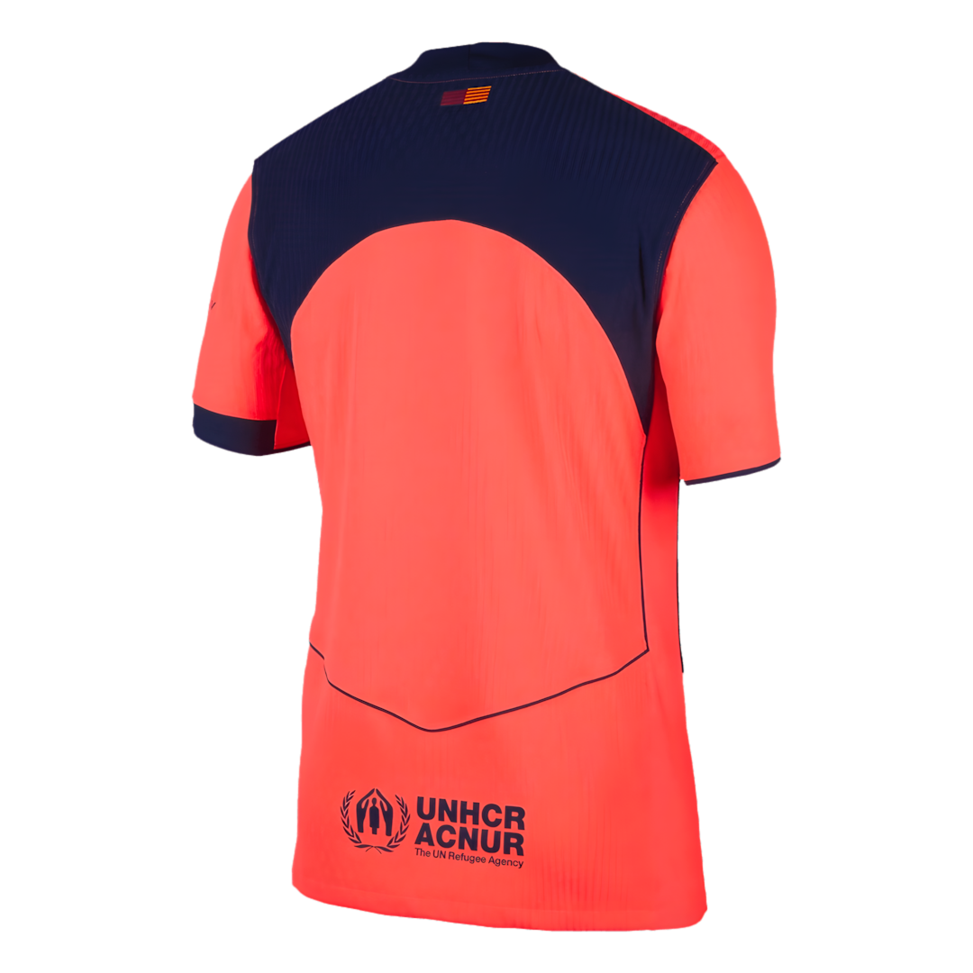 Barcelona 2025-2026 Third Away Short Sleeve Football Jersey, Player Version