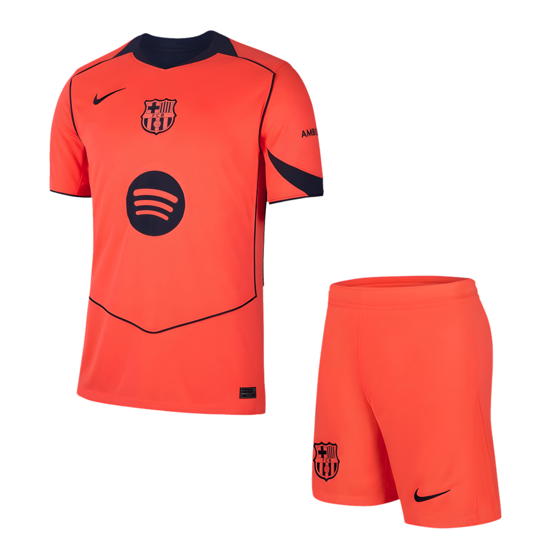 Barcelona 2025-2026 Third Away Football Set, Fan Version