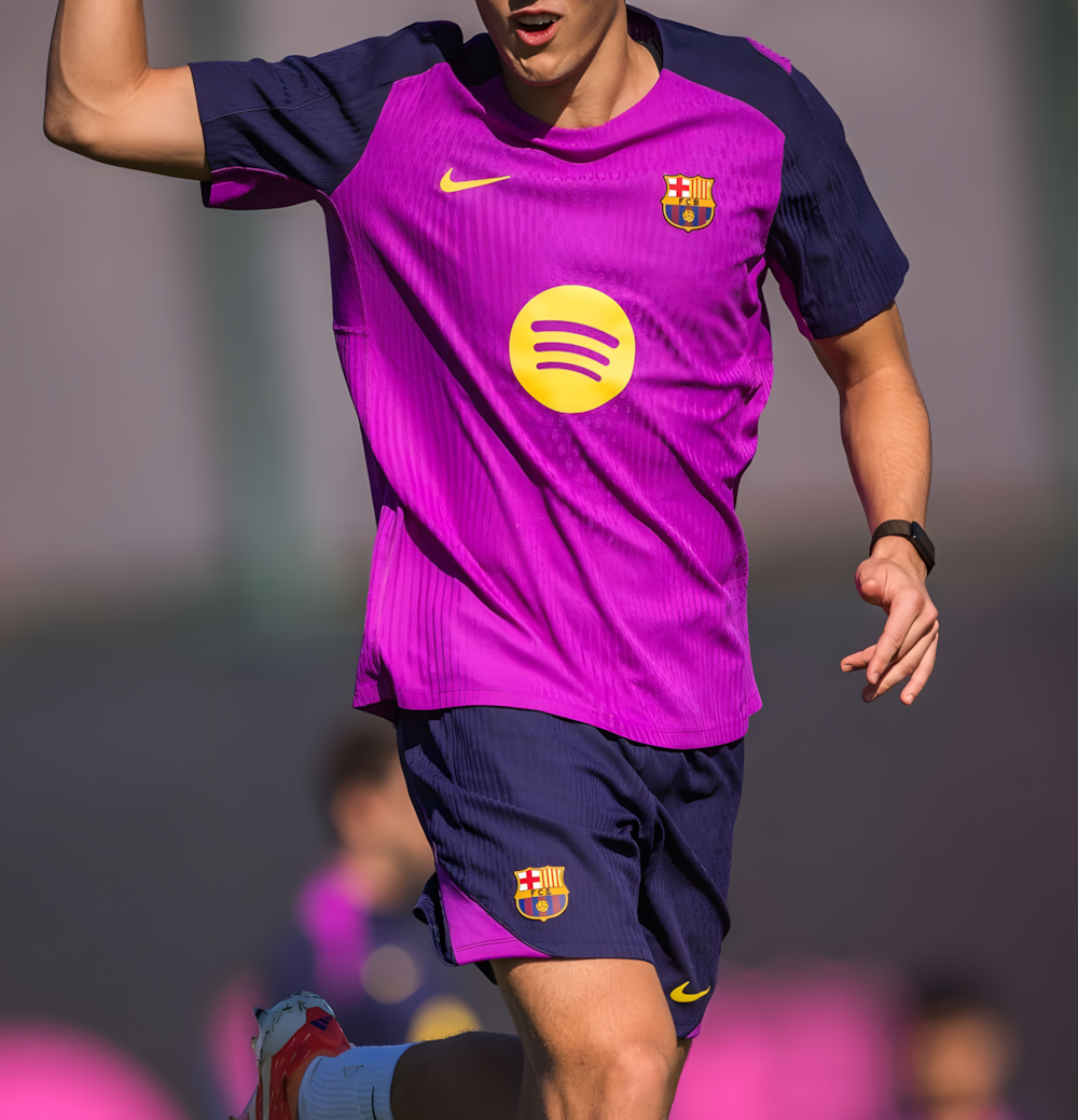 Barcelona 2025-26 Training Jersey, Purple